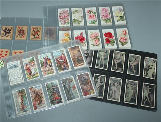 2 boxes of cigarette cards